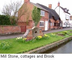 Millstone Cottages and Brook