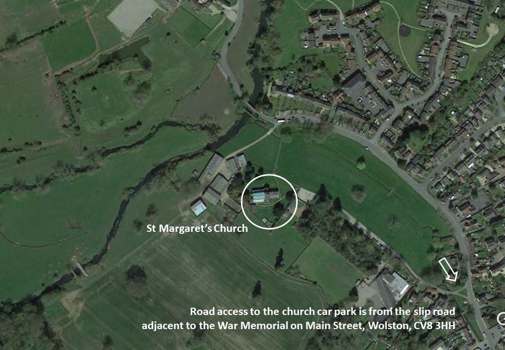 St Margarets Church - location